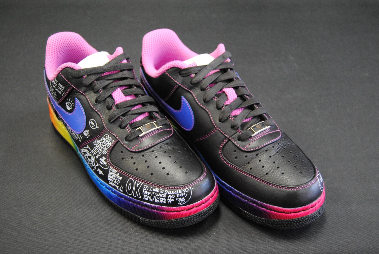 318985-041] USED WITH BOX NIKE AIR FORCE 1 LOW SUPREME COLETTE X