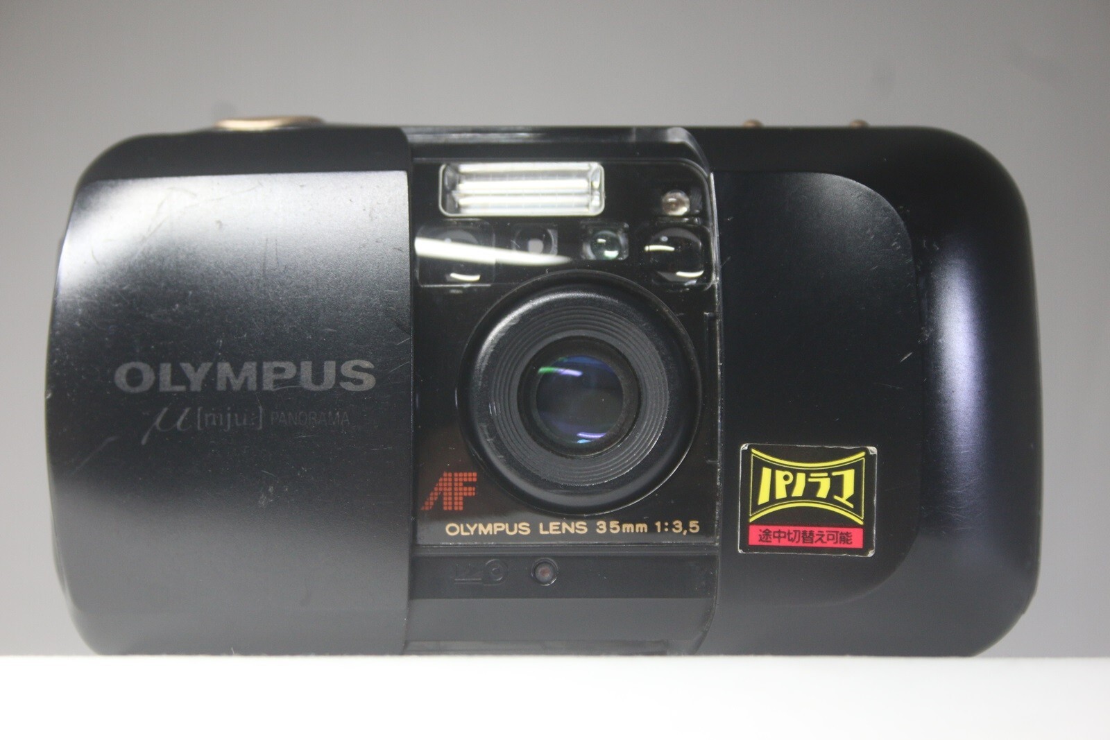 AS IS Olympus mju μ Zoom Panorama 35mm Point & Shoot Film Camera