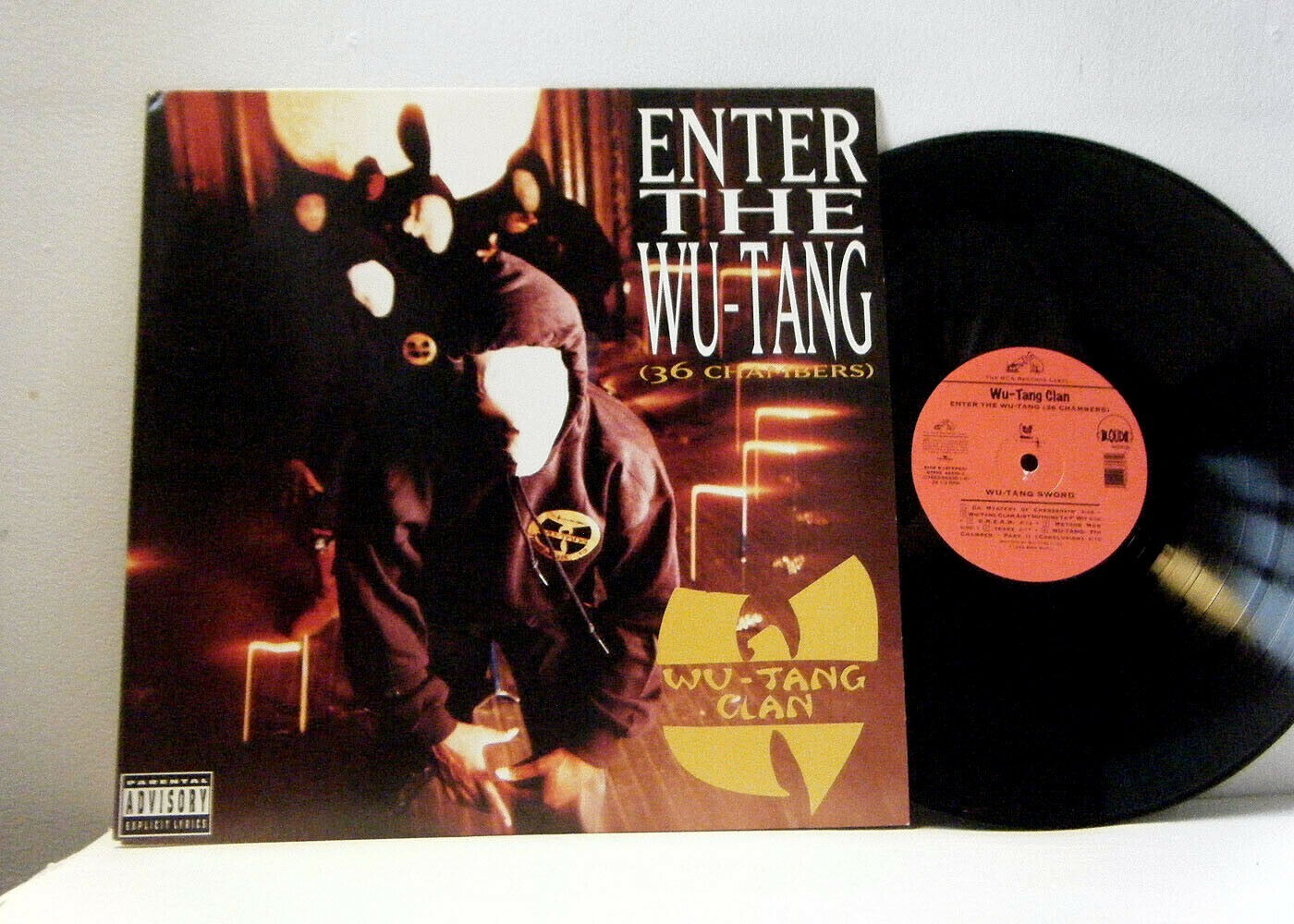 WU-TANG CLAN LP Enter the Wu-Tang 36 chambers 1993 vinyl original