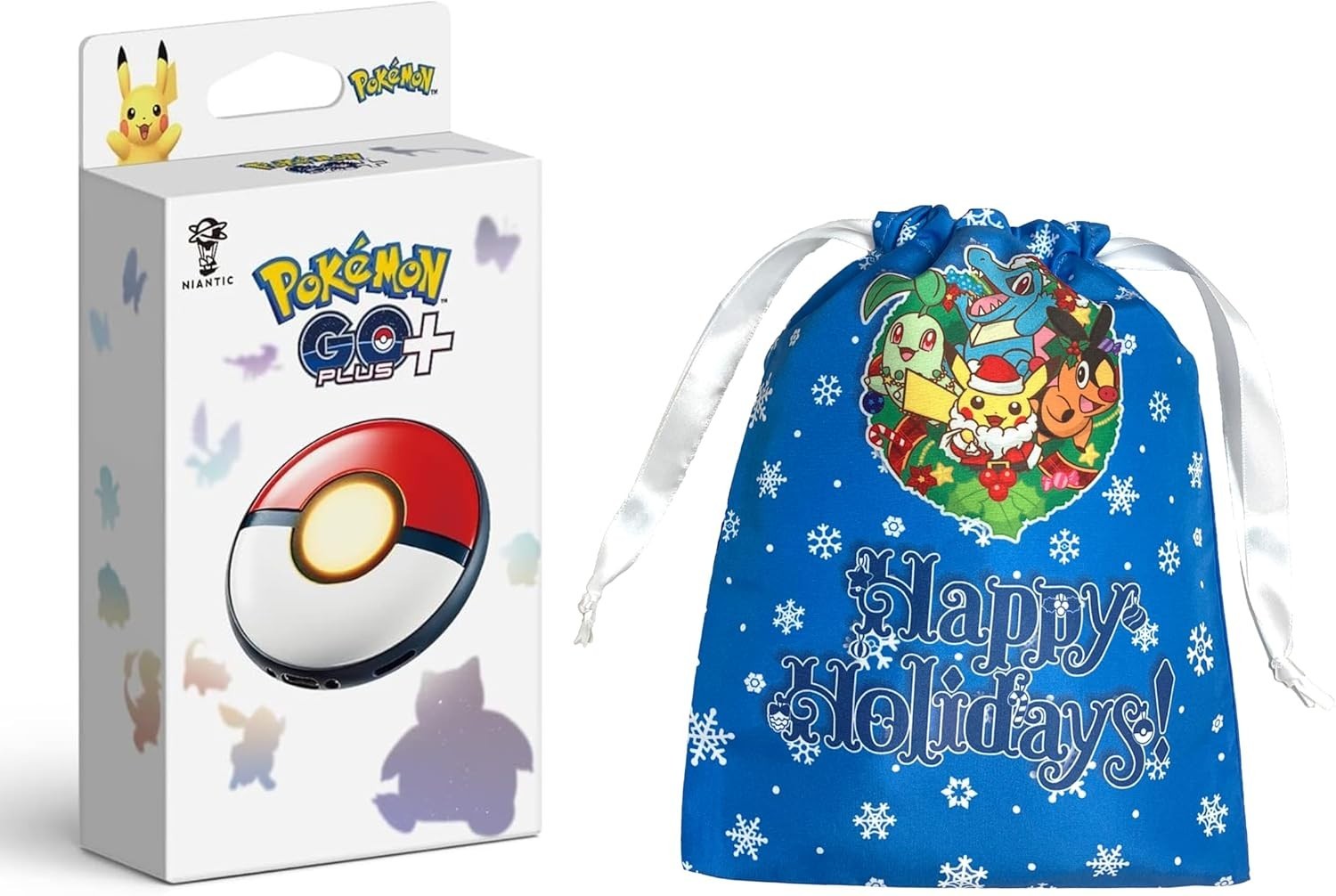 DDP】Pokémon GO Plus + 2025 Holiday Gift Set with Pouch Japan