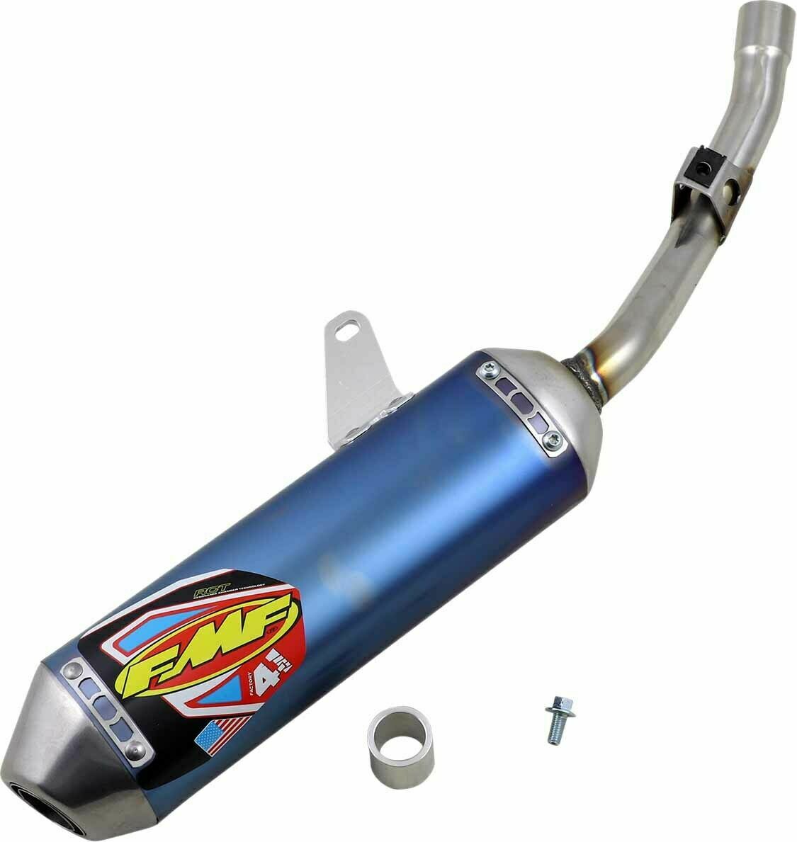 FMF Factory 4.1 Slip-on Exhaust Pipe 08+ Kawasaki KLX 140/KLX140L