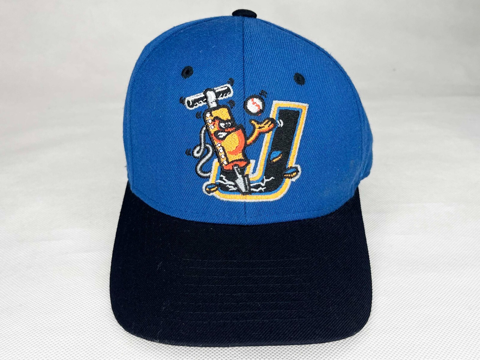 Vintage Zephyr MiLB Joliet Jackhammers Minor Baseball Cap Hat Sz 6