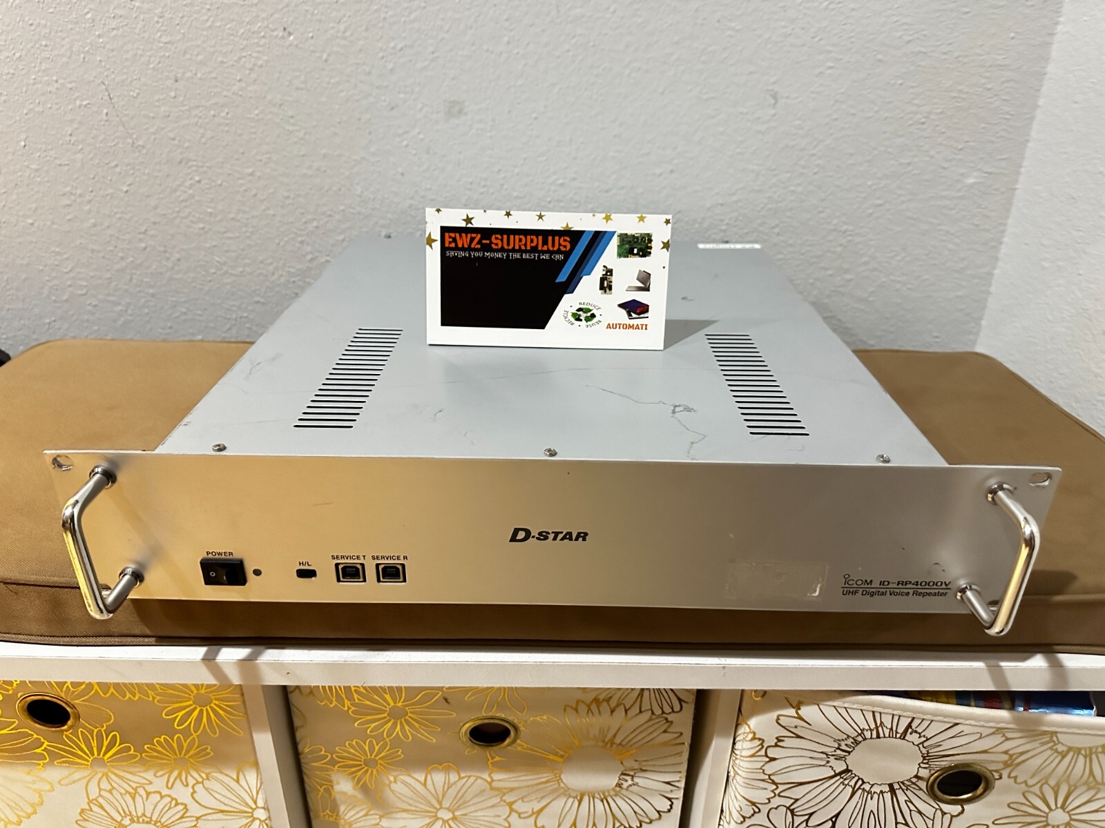 ICOM D-STAR ID-RP4000V UHF DIGITAL VOICE REPEATER NICE PREOWNED | eBay