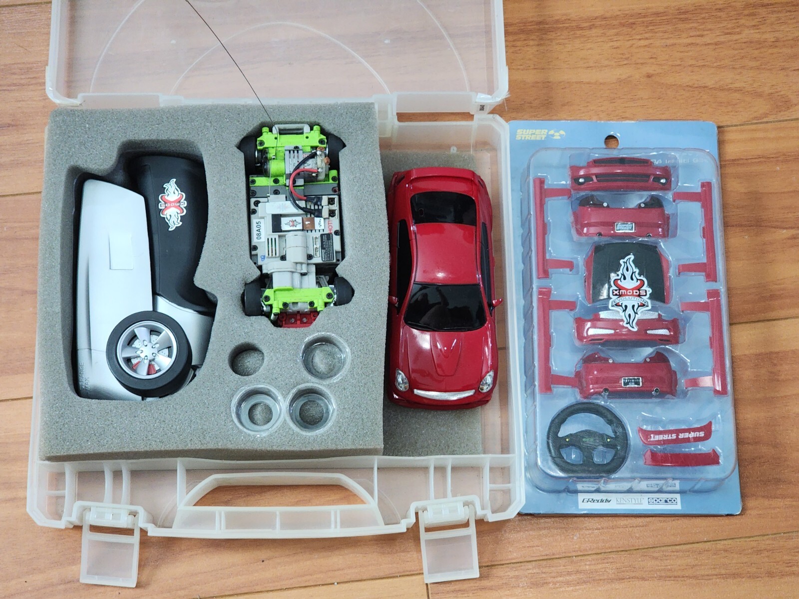 🚗 XMODS Gen 2 Red Infinity RC Car–Tested & Upgraded–Controller