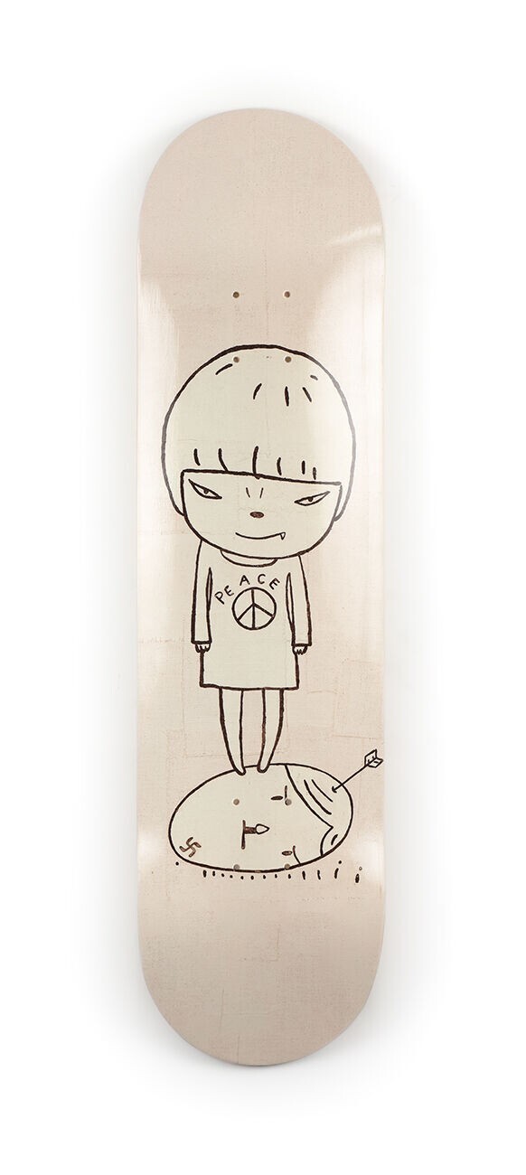 PEACE GIRL, YOSHITOMO NARA Skate Deck, 奈良美智 | eBay