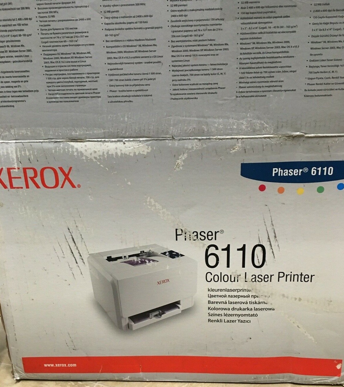 Xerox Phaser 6110 Colour Laser Printer | eBay