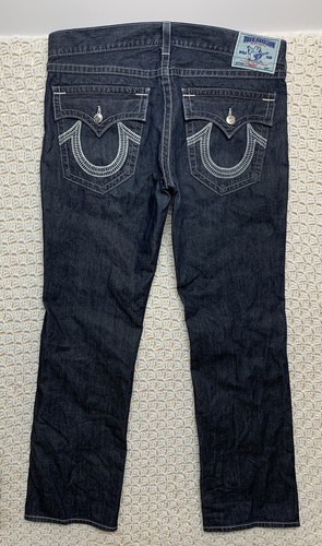 True Religion Jeans Men's Tag 38 Approx 40x34 World Tour Straight