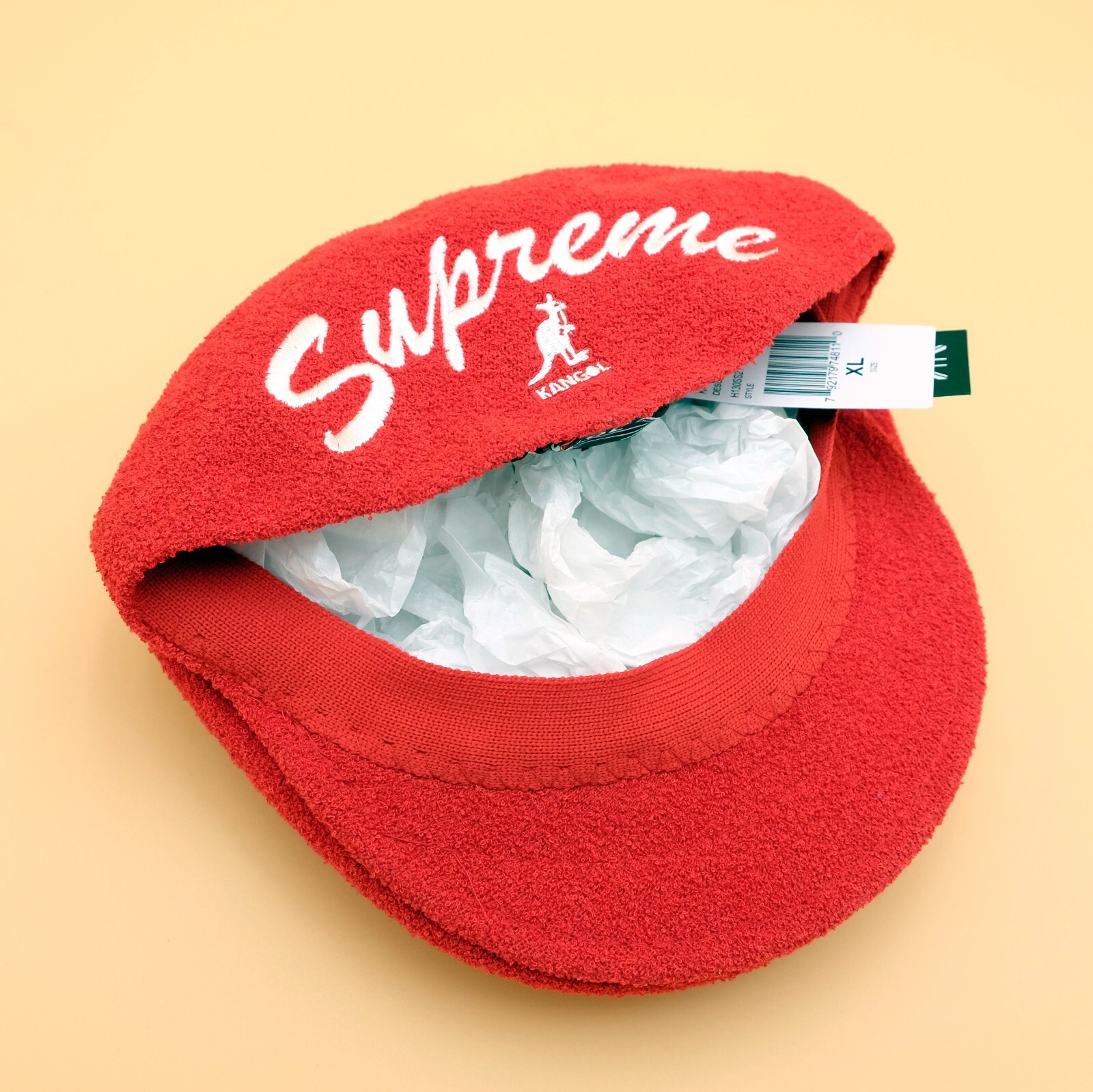 2021SS Supreme x Kangol Bermuda 504 Hat Kangol Bermuda Hat XL NEW