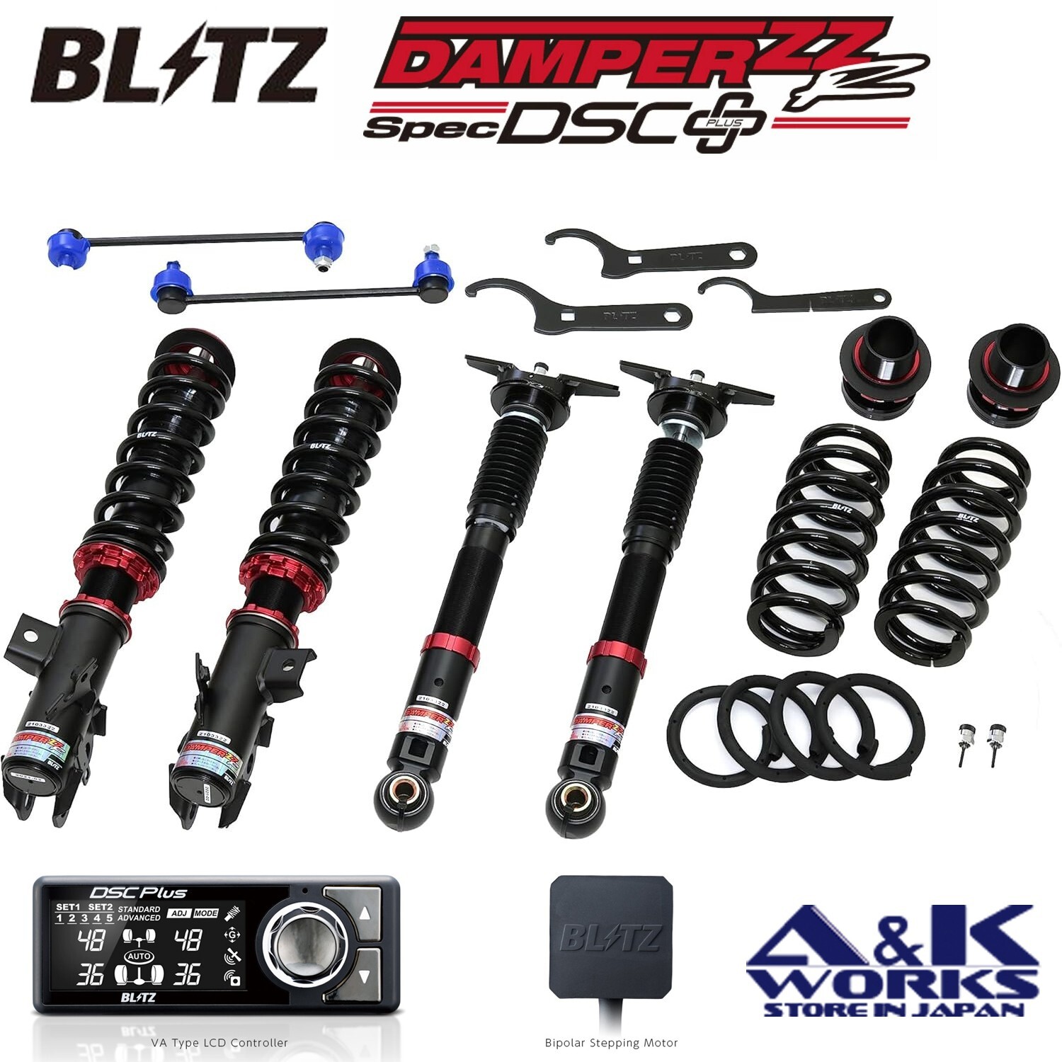 BLITZ 98563 DAMPER ZZ-R SpecDSC PLUS coilover KIT for TOYOTA GR