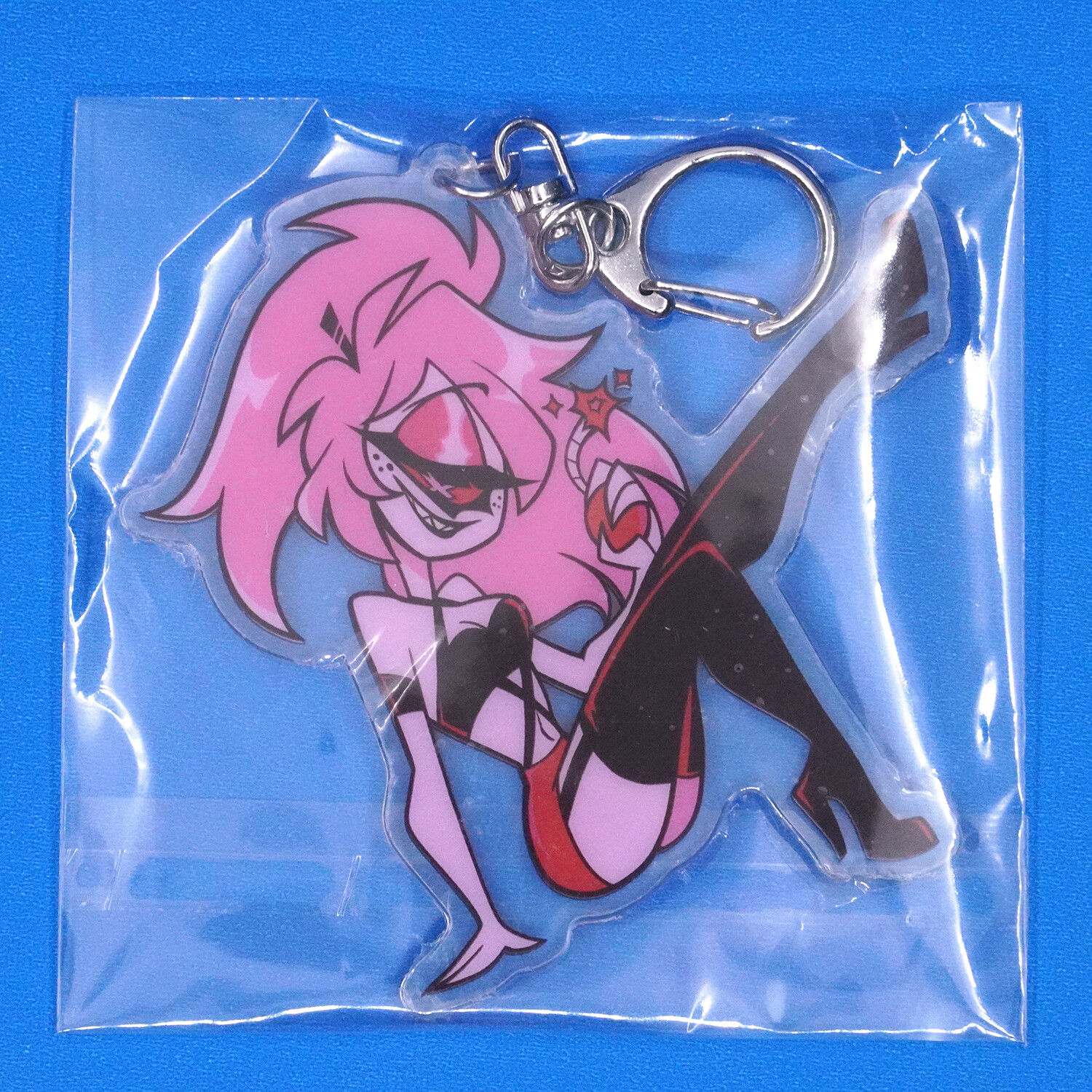 Hazbin Hotel Cherri Bomb Pin-Up Limited Edition Acrylic Keychain