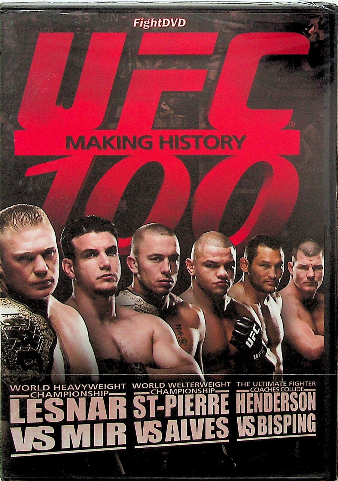 UFC 100 -Making History DVD -NEW -Brock Lesnar Vs Frank Mir