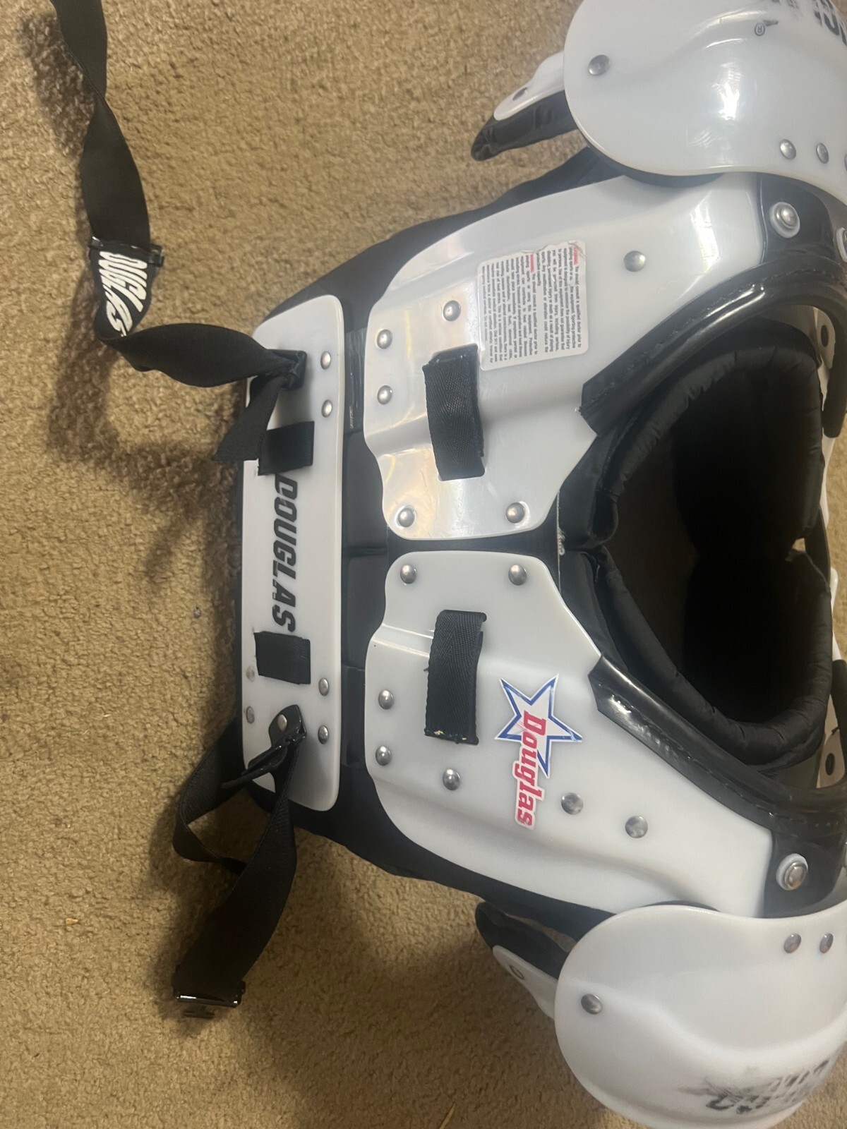 Douglas QBK S 17-18' Football Shoulder pads | eBay