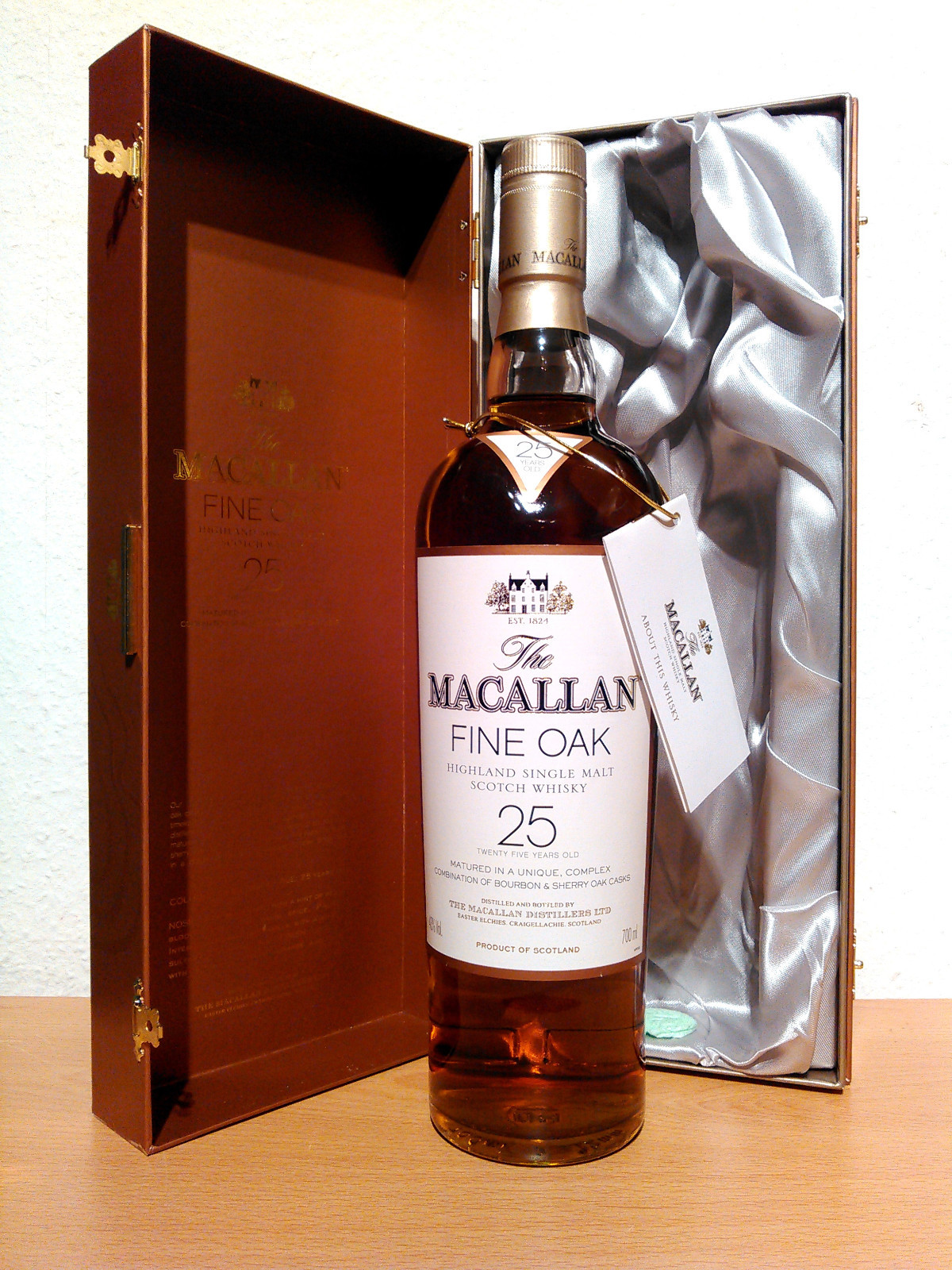 Macallan 25 Years Fine Oak Bourbon & Sherry Cask Single Malt 43