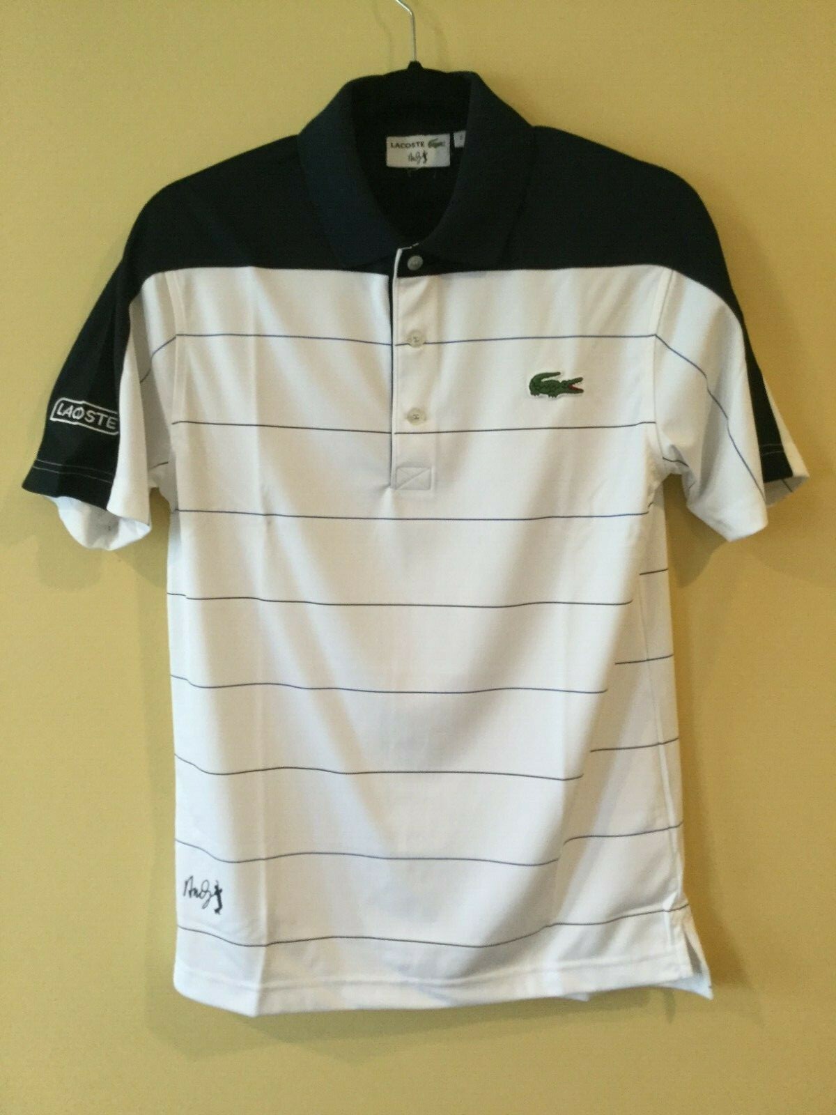 NWT Lacoste Sport Mens Short Andy Roddick' Golf/Tennis Polos | eBay