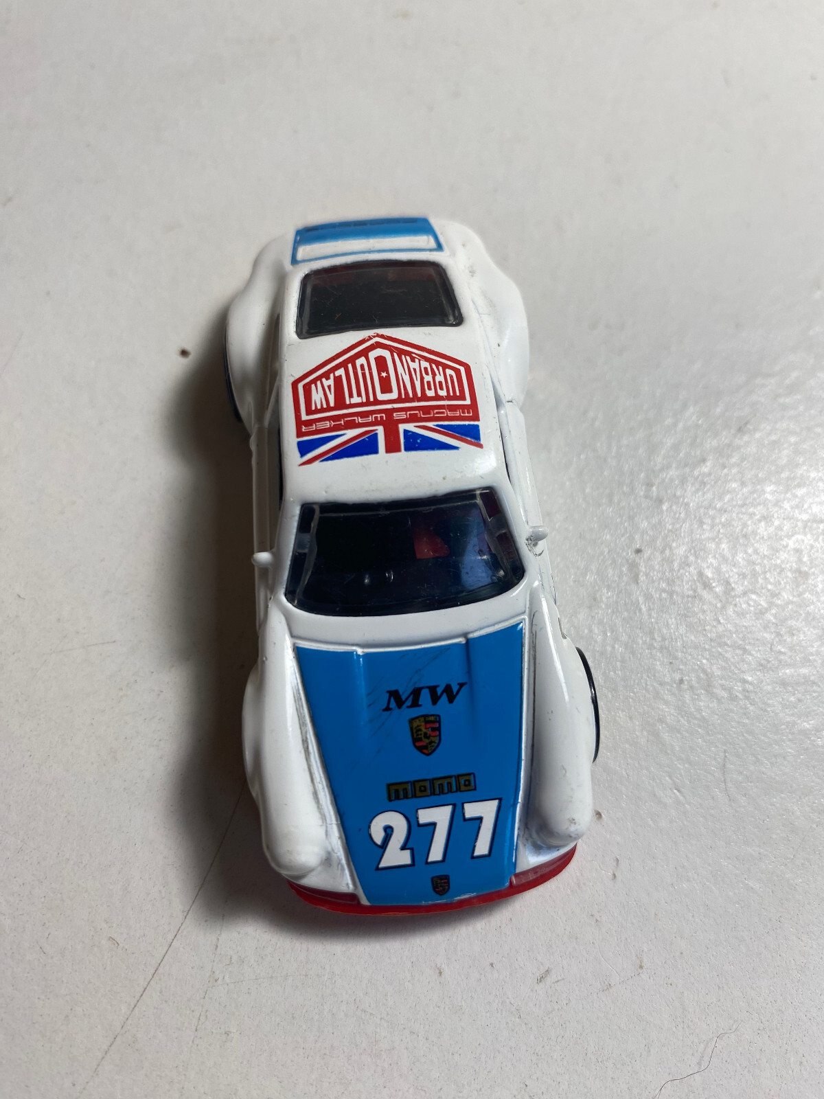 Hot Wheels 71 Porsche 911 Blue Magnus Walker Momo 277 Rally GT