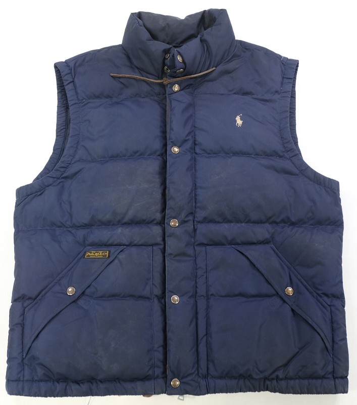 Rare Vintage POLO RALPH LAUREN RL Co Pony Down Puffer Vest Jacket