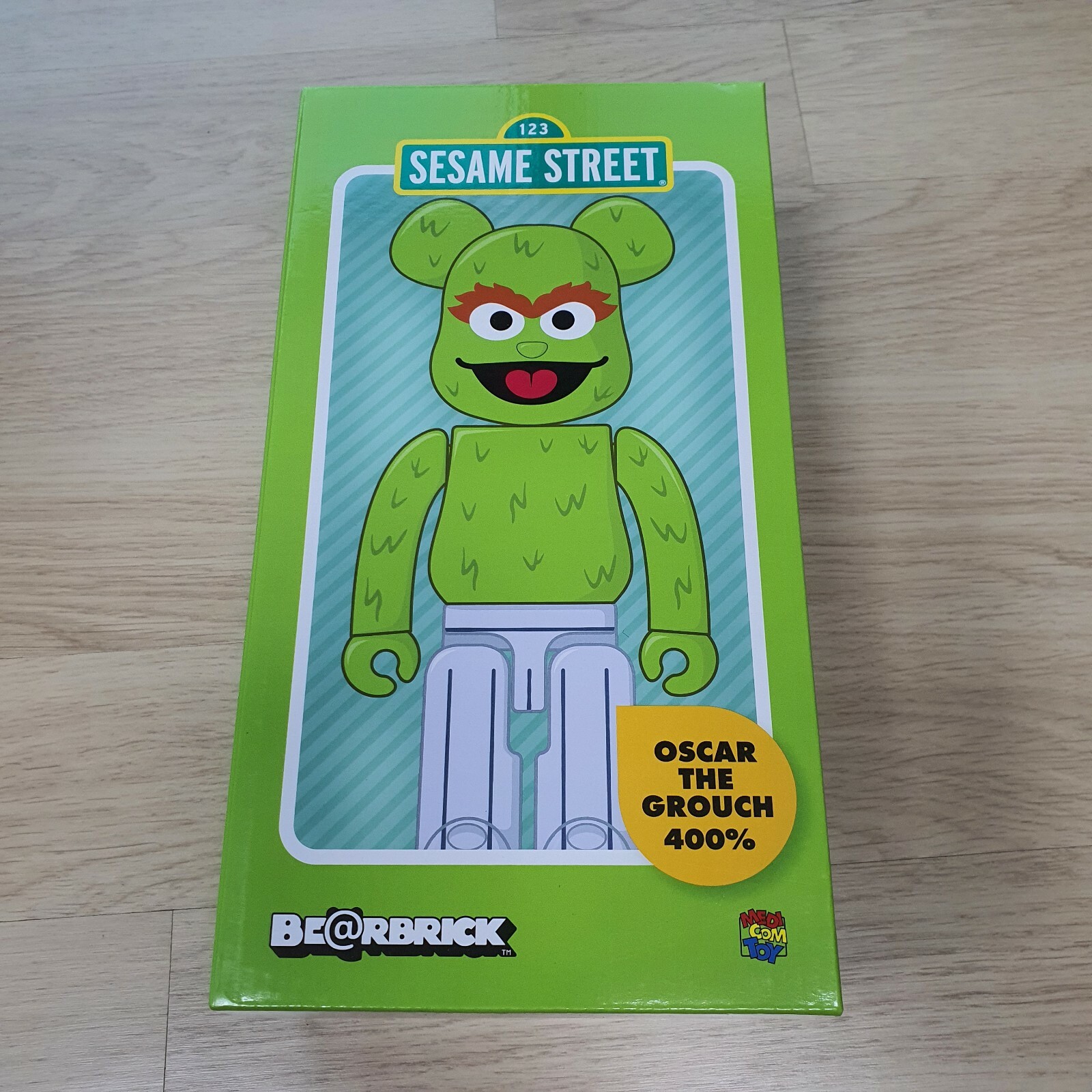 BE@RBRICK OSCAR THE GROUCH 400％ Bearbrick Oscar The Grouch