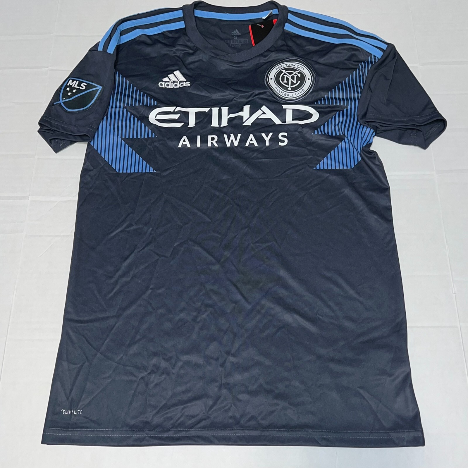 Authentic Adidas 2018 MLS New York City F.C Soccer Jersey Men's Sz
