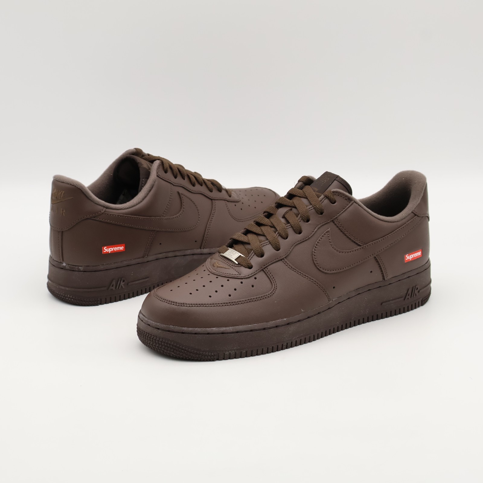 CU9225-200 Supreme Nike Air Force 1 Low Baroque Brown Chocolate