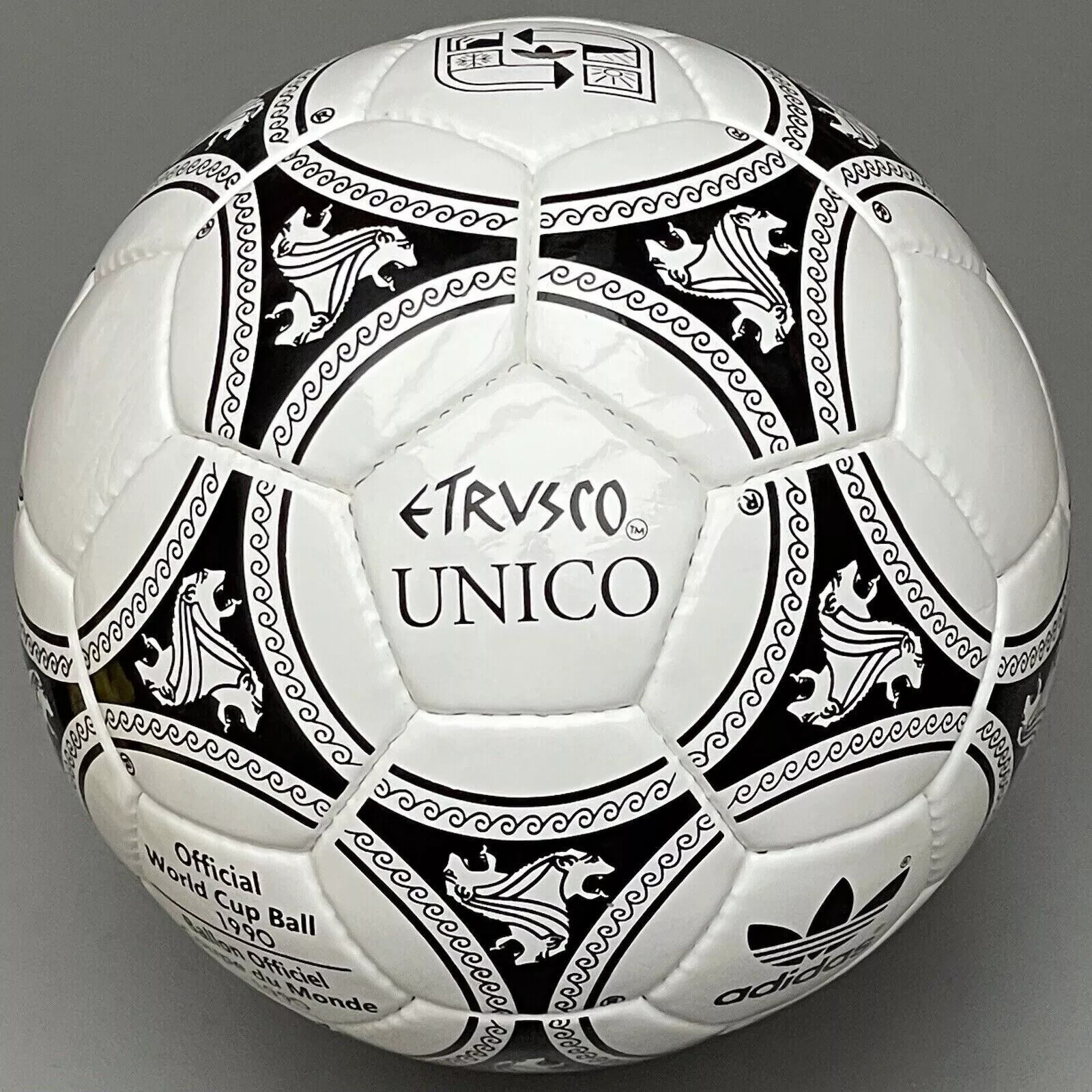Adidas Etrusco Unico 1990 FIFA World Cup Soccer Match Ball