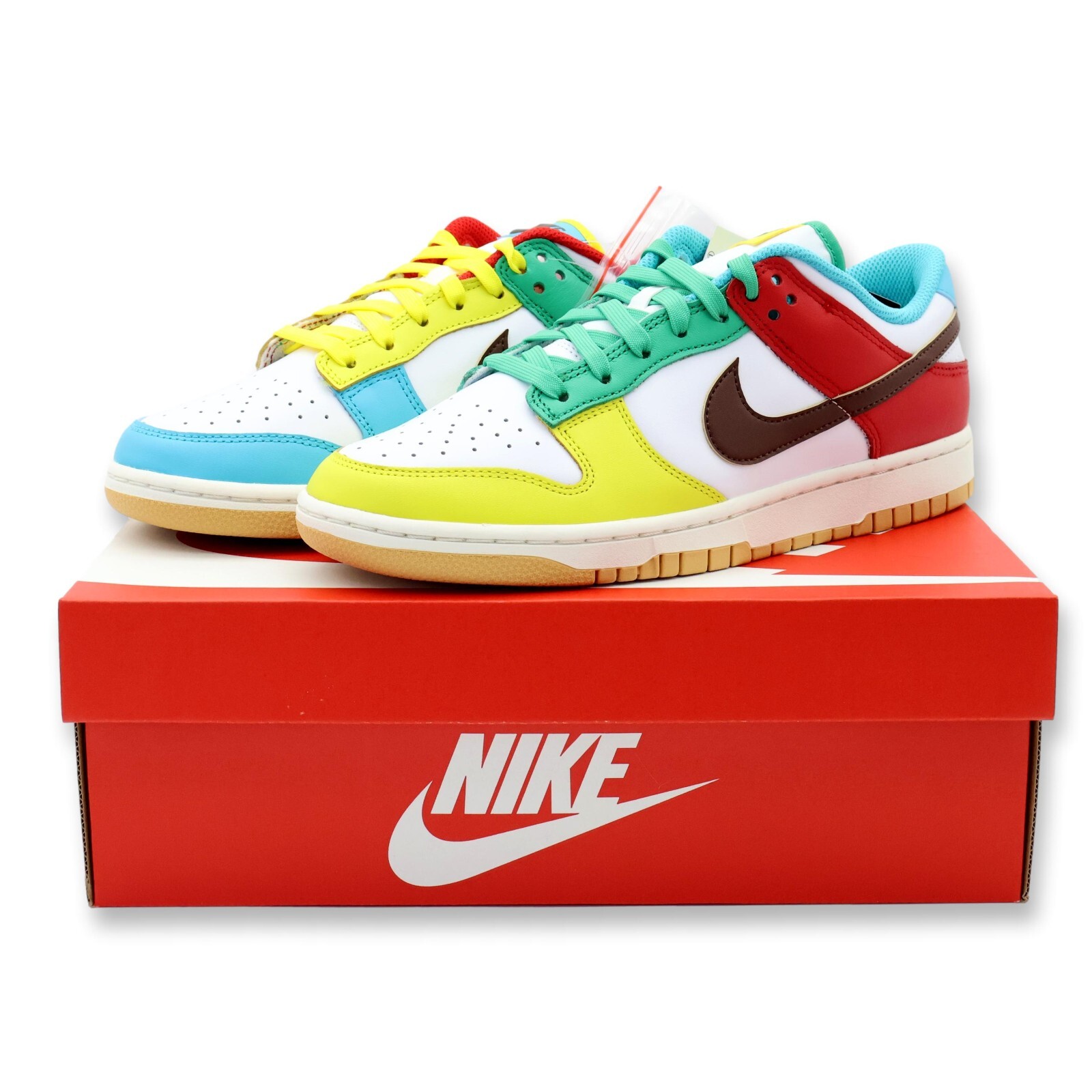 DH0952-100 Nike Dunk Low SE Free 99 White Light Chocolate Roma