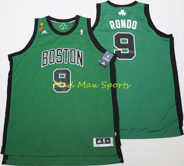 RAJON RONDO Boston CELTICS Adidas NBA FINALS Alt SWINGMAN