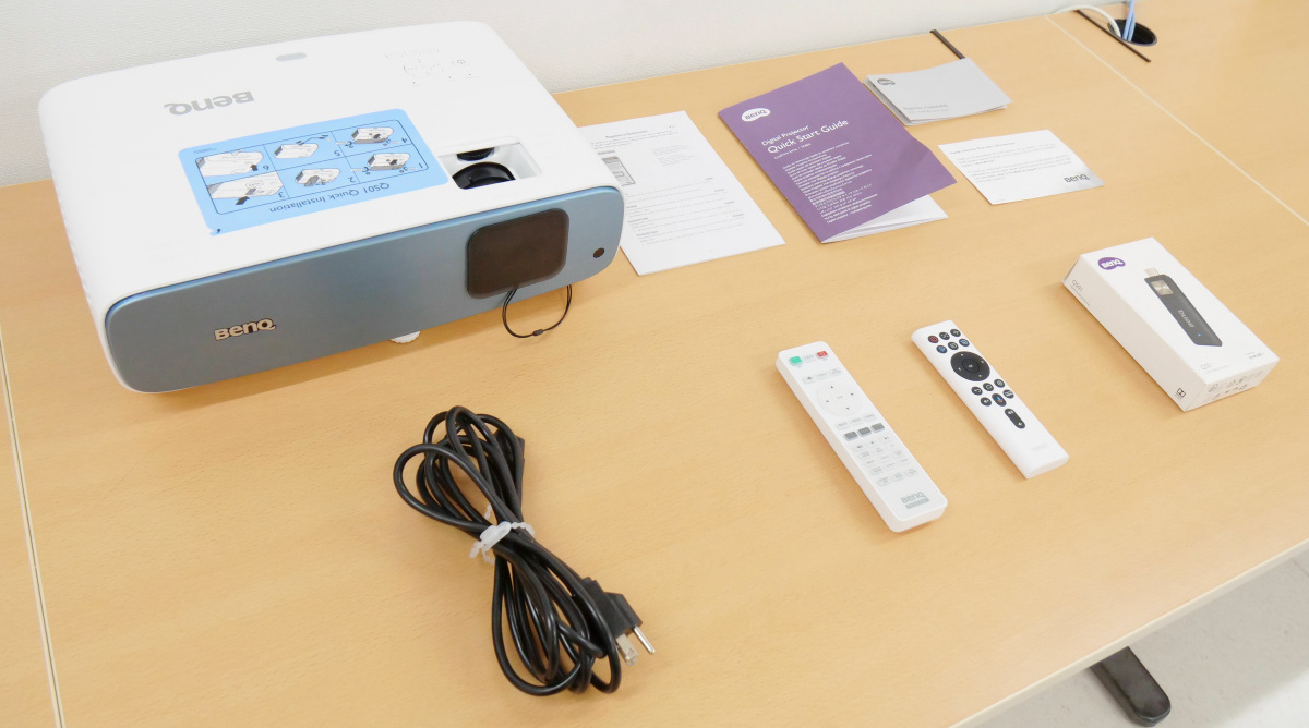 Android TVを搭載した4K UHD対応プロジェクター「TK850i」レビュー