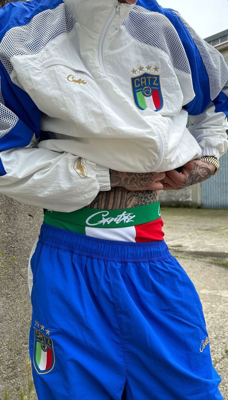 Corteiz Italy tracksuit featuring Capo Plaza