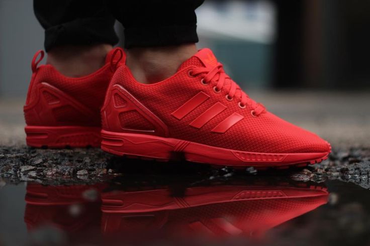FLUX RL L 赤 レッド RED adidas ZX Flux Red/Core Black | Hypebeast