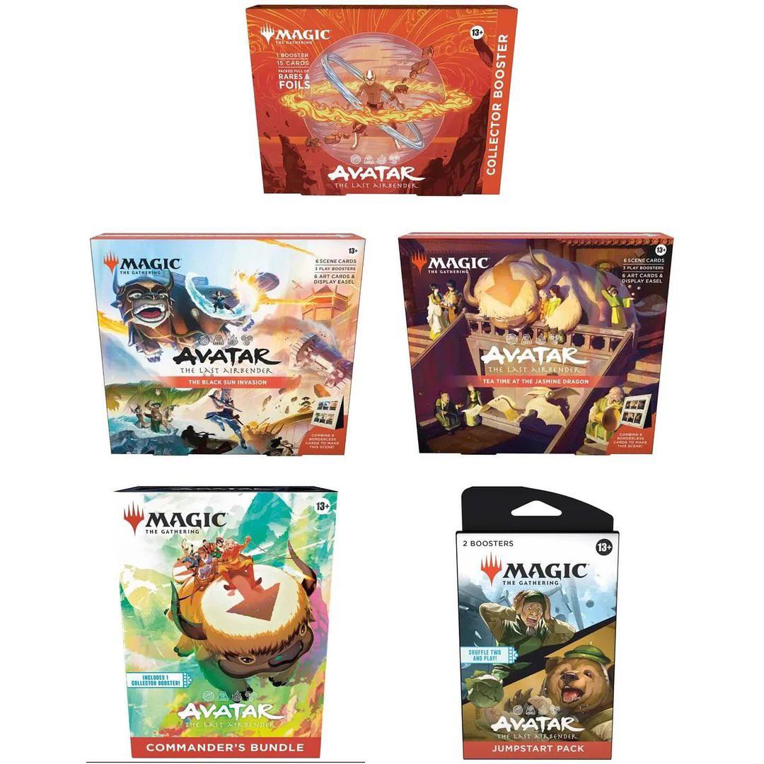 Product Pictures for the upcoming Magic: The Gathering Avatar set