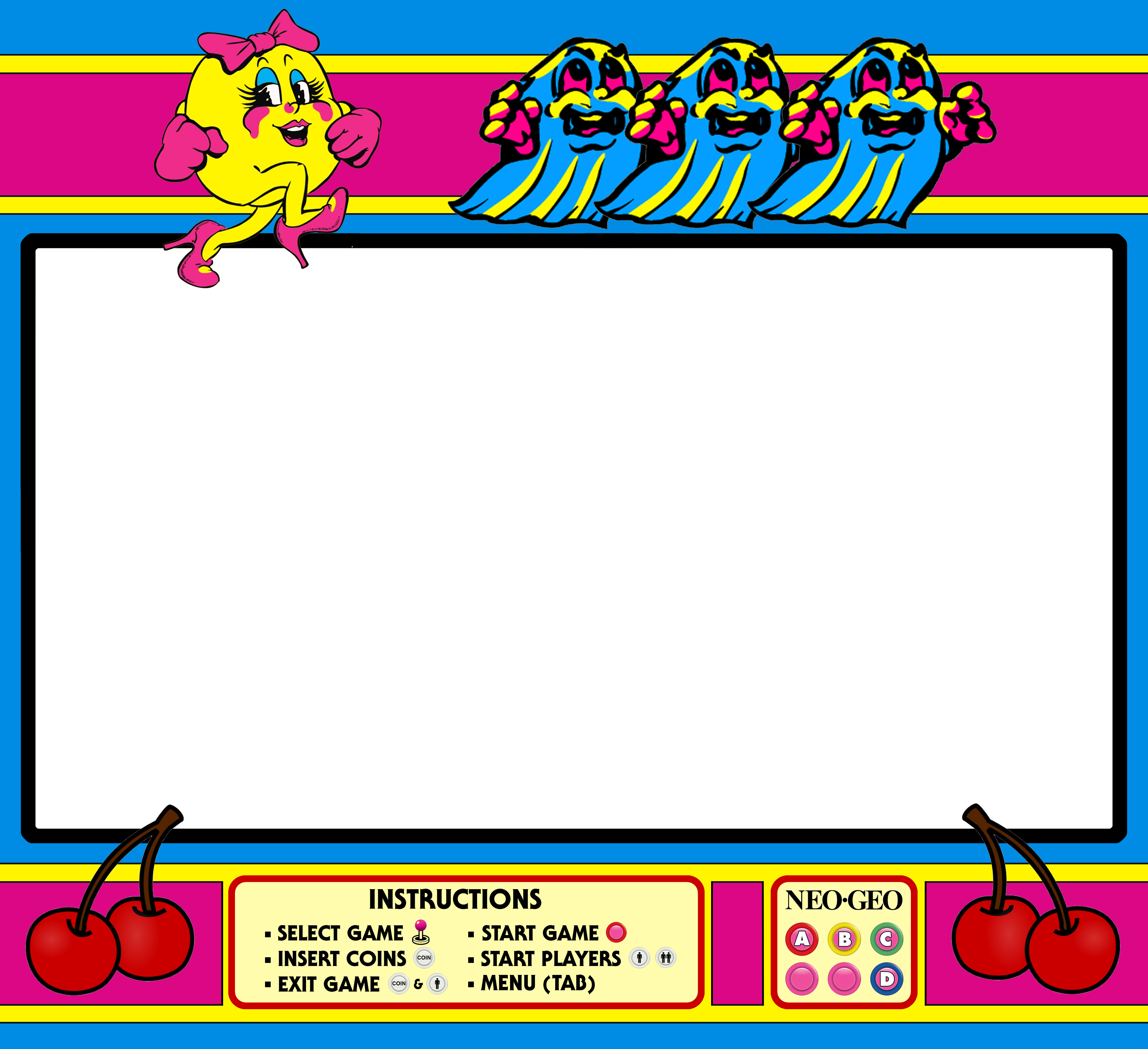 Ms PacMAME (Custom Bezel) : r/MAME