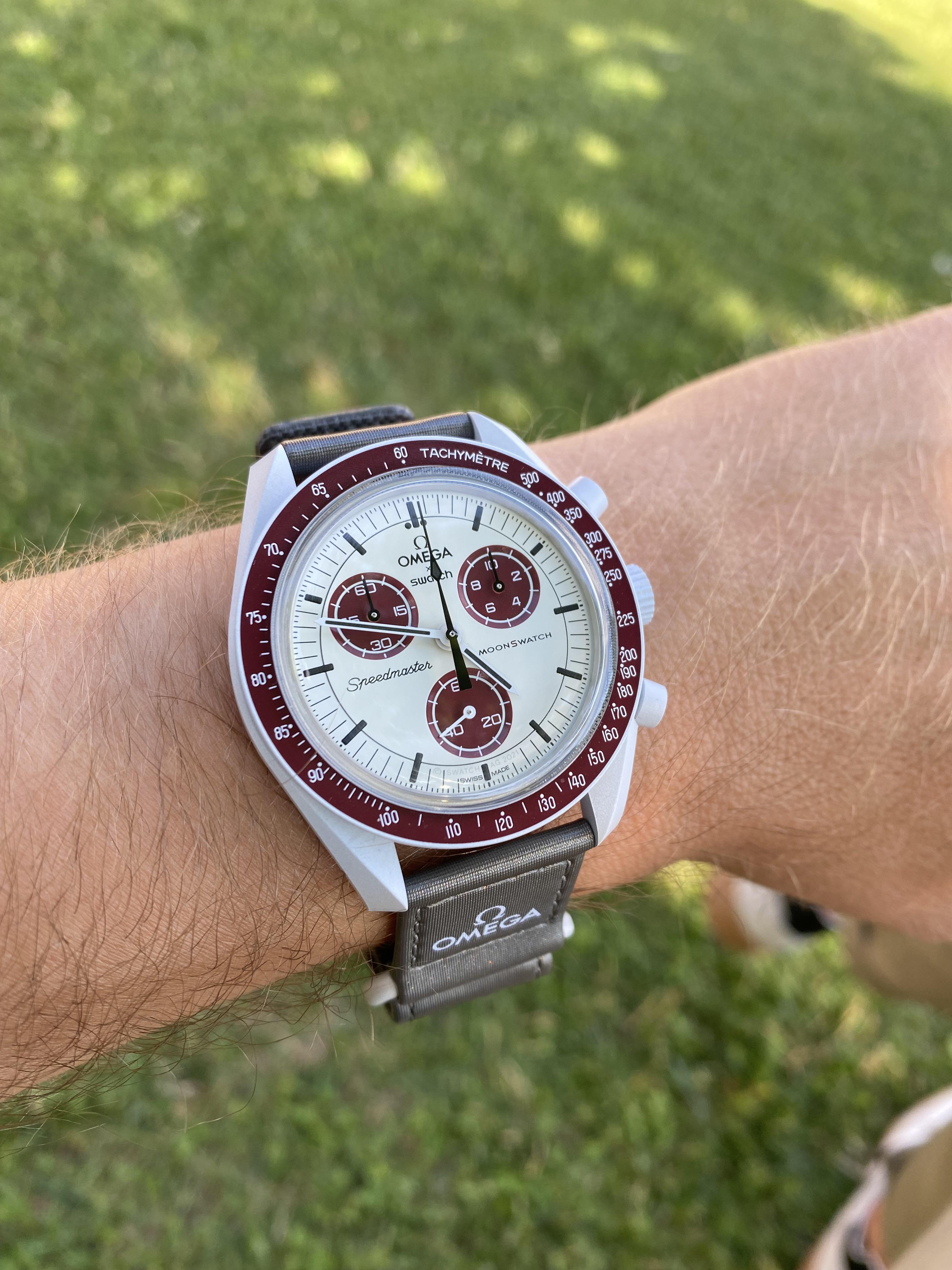 Omega X Swatch] Was finally able to pick up my favourite dial