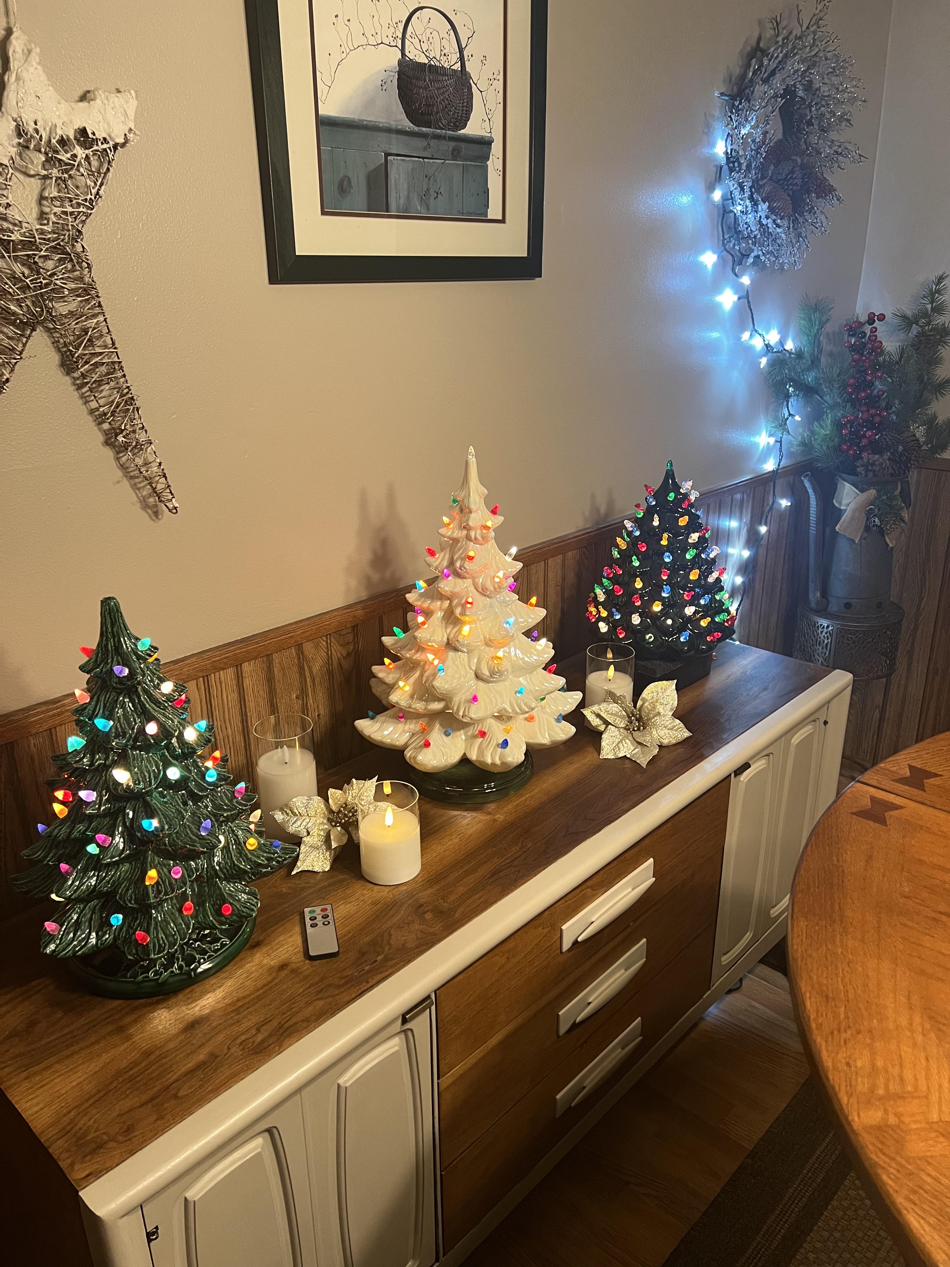 ミッドセンチュリー セラミック クリスマスツリー : r/midcenturymodern