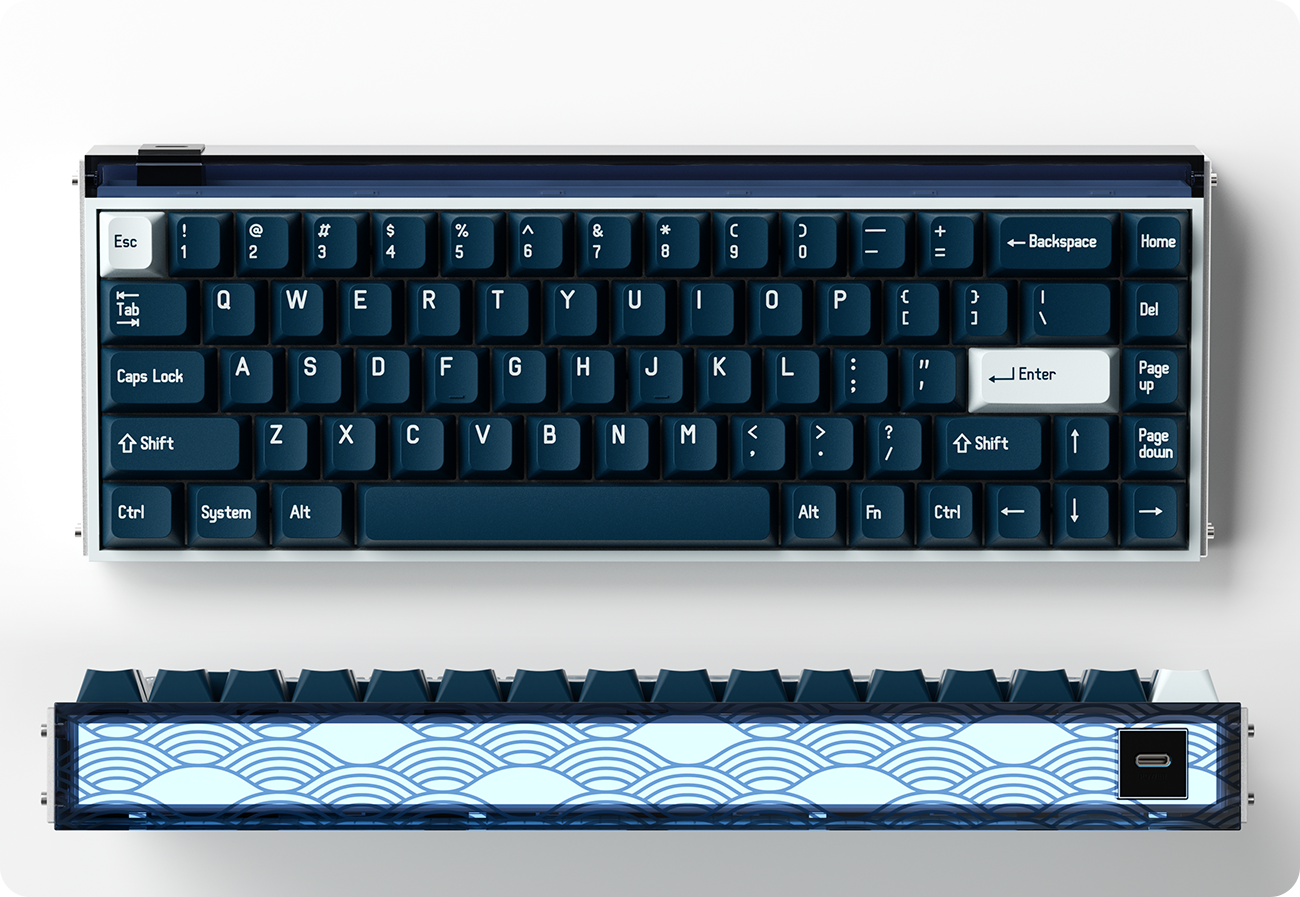 MADE68 PRO Hall Effect Rapid Trigger Keyboard – MelGeek