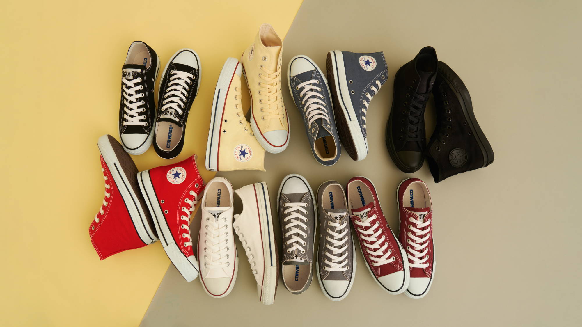 再販売日のお知らせ】CONVERSE×familiar「コンバース」と初の