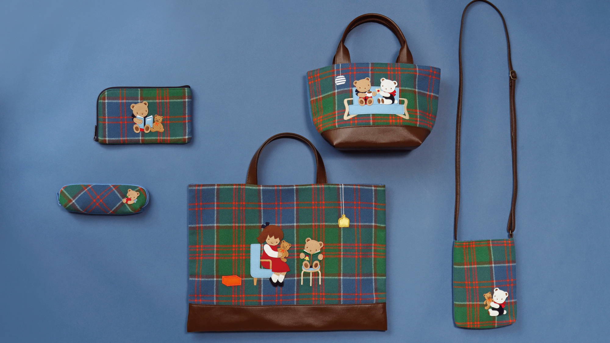 ☆新品未開封☆ファミリア クリスマスリース リンゴ赤チェック柄