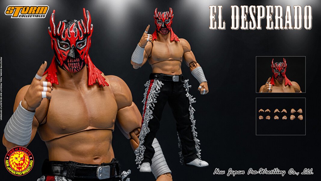 Storm Collectibles EL DESPERADO (Red Mask Version) New Japan Pro