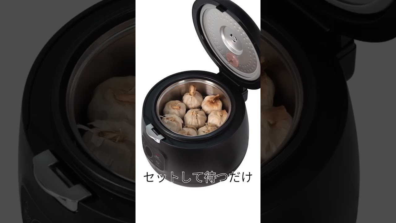 HIRO】黒にんにくを手軽に楽しめる黒にんにくメーカーmini TZ-1200
