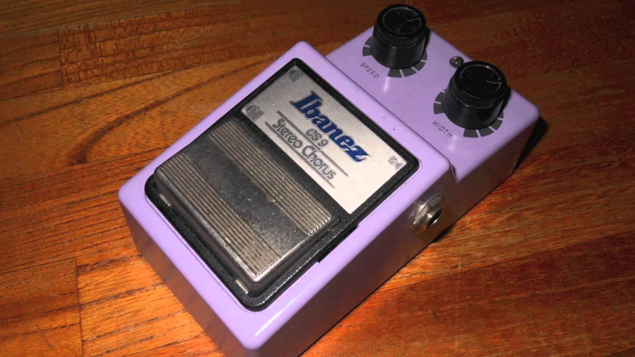 Ibanez CS-9 Chorus エフェクター 紫色 Ibanez CS9 Chorus | Sweetwater