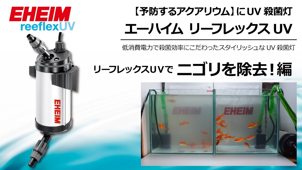 EHEIM｜エーハイム リーフレックスUV2000 UV殺菌灯 ｜ 外部式