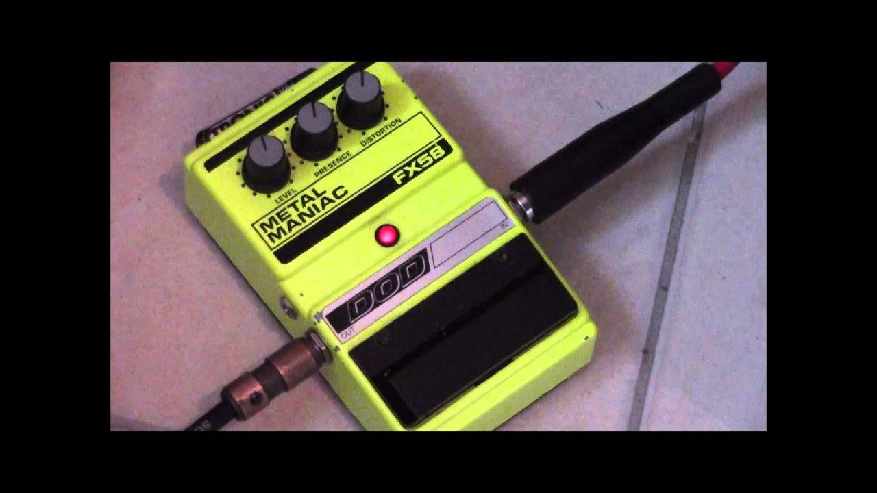 DOD FX58 Metal Maniac - What To Know & Where To Buy | Equipboard