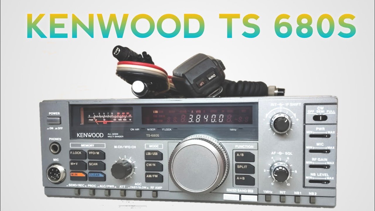 The Heritage ～遺産～ 1987 KENWOOD TS-680S #HF #50MHz #アマチュア