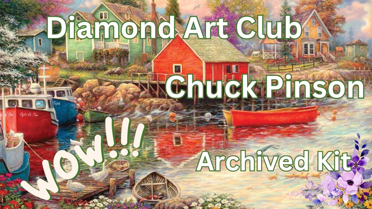 Diamond Art Club - Unboxing - Quiet Cove By Chuck Pinson