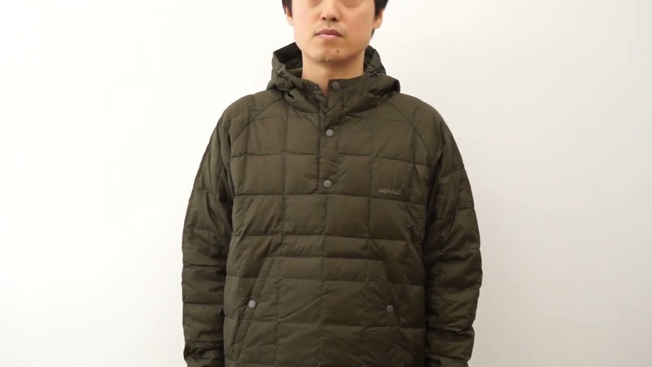 GRAMICCI グラミチ TAION タイオン ダウン プルオーバー ジャケット
