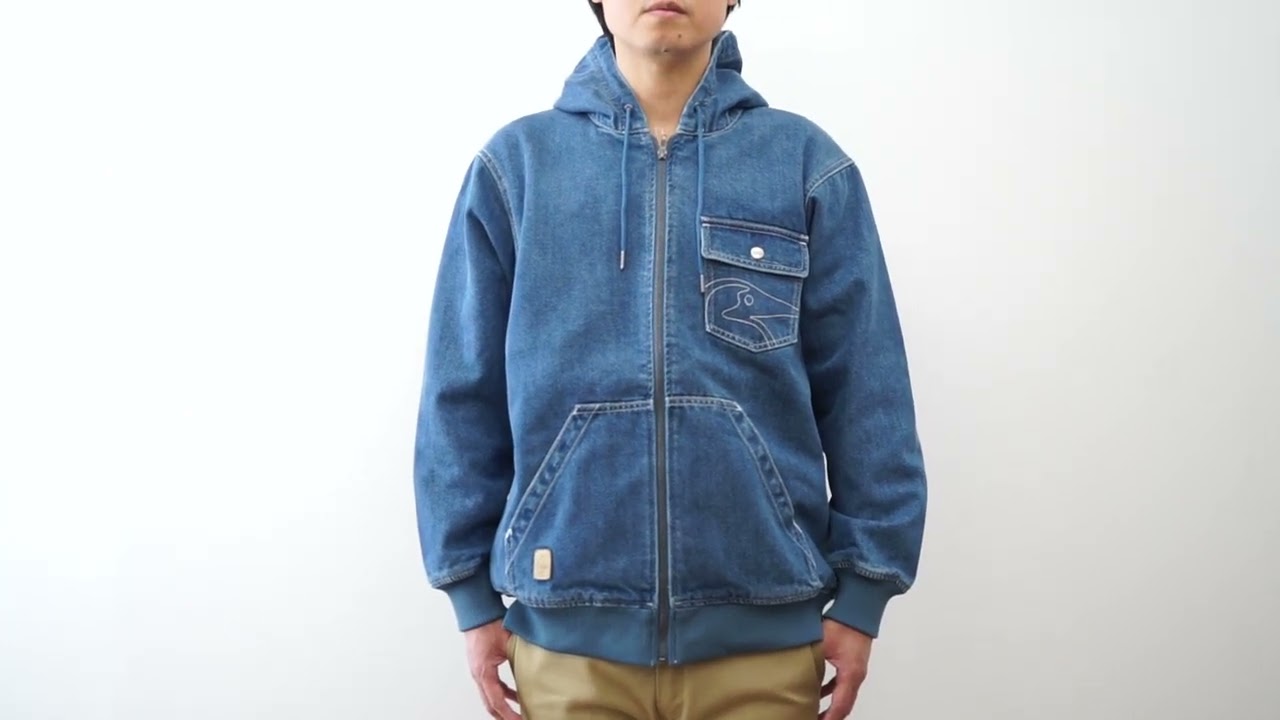 CHUMS チャムス ウォーム デニム パーカー ジャケット メンズ