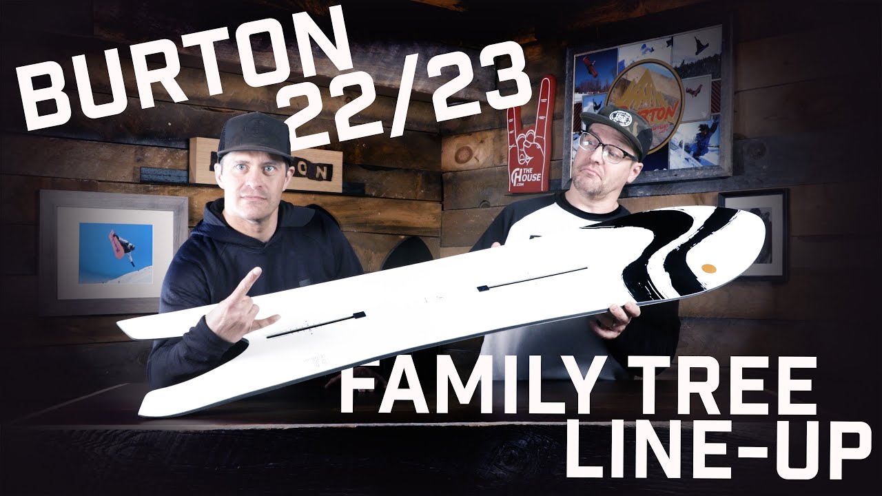 Burton 22/23 Family Tree Snowboards - YouTube