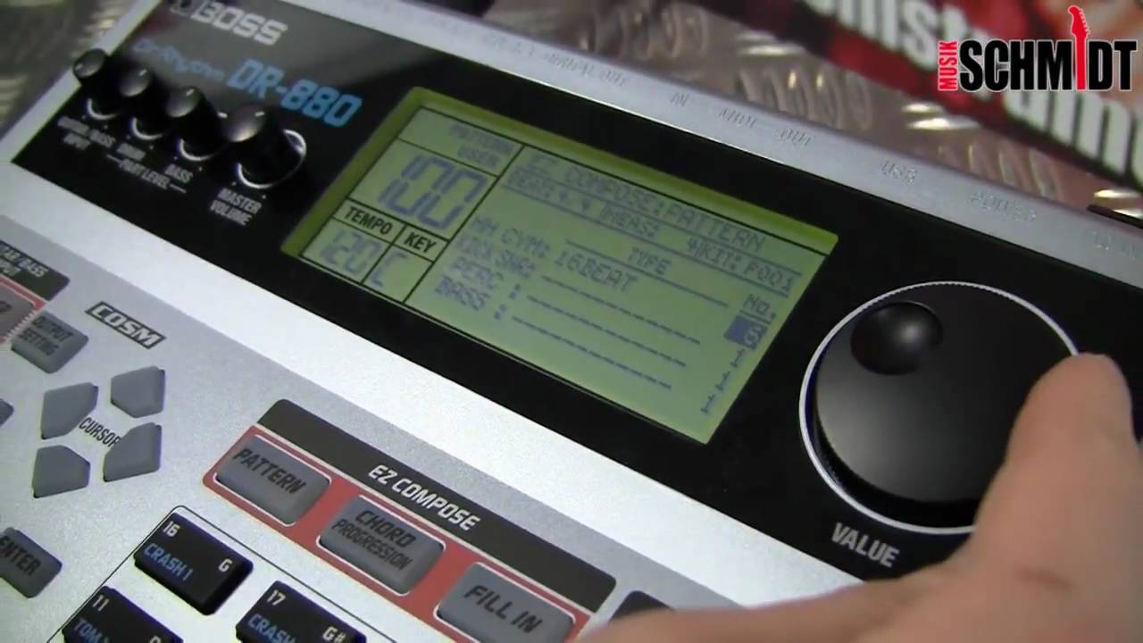 Boss DR-880 [engl.] - YouTube