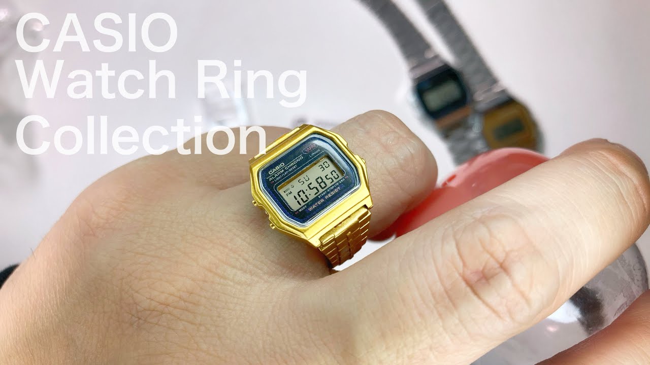 CASIOウォッチリングコレクション買ったよ - YouTube