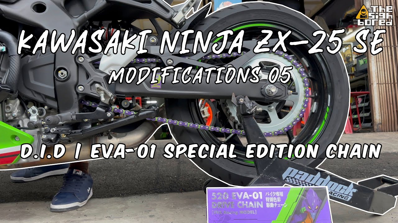 Kawasaki Ninja ZX-25R SE | D.I.D EVA-01 special edition drive