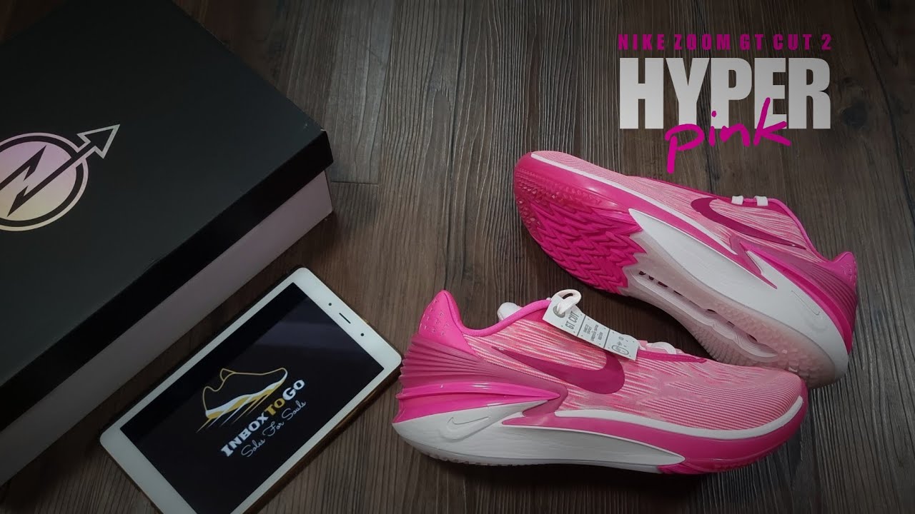 UNBOXING HYPER PINK 2023 Nike Air Zoom G.T. Cut 2 - YouTube